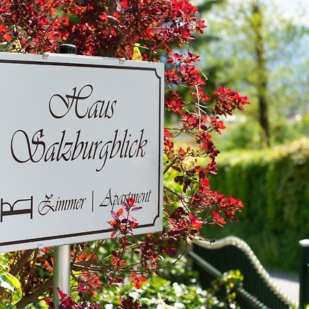 Haus Salzburgblick Bed & Breakfast Exterior foto